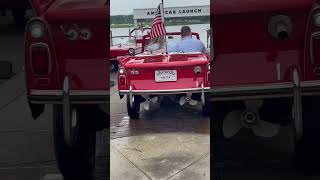 Amphicar Disney Springs Boathouse disneysprings amphibious [upl. by Acherman]