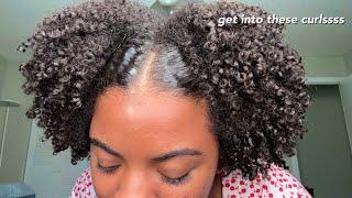 DETAILED Wash n Go Tutorial  Bringing my curls back to life pt 2  Natural Hair [upl. by Warga]