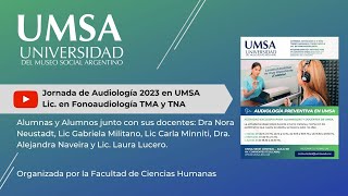 Jornada de Audiología 2023 [upl. by Ovid232]