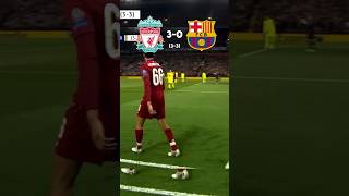 Liverpool’s comeback vs Barcelona 🤩🤯 [upl. by Anizor]