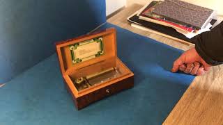 20th Century Swiss four Air Thorens Music Box [upl. by Demahum]