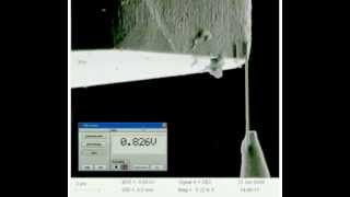 Tensile testing inside the SEMFIB [upl. by Otnas]