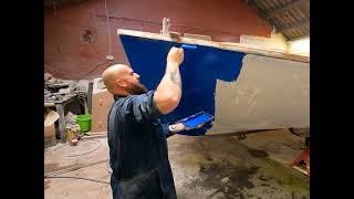 how to gelcoat a boat [upl. by Lytton]