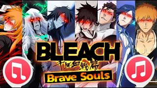 Bleach Brave Souls All Anniversary Songs From 1 to 8 BBS OST Anni Soundtrack Compilation BGM Music [upl. by Blaire594]