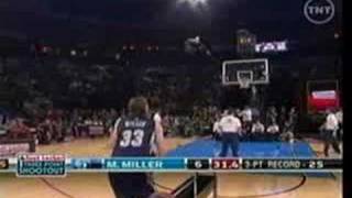 Mike Miller Three Point Contest Round 1 07 [upl. by Allekram833]