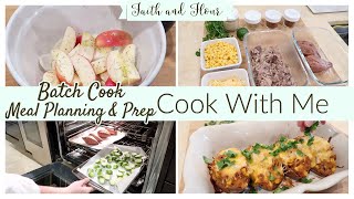 Cook With Me  Meal Planning amp Prep  Cook Once Eat All Week 19  Batch Cooking [upl. by Notsirhc]