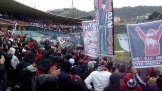 COSENZA NOCERINA 11 20102011 1°div 26°giornata partita in curva sud Trasferta Cosenza [upl. by Johannes746]