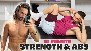 Dumbbell Strength amp Abs  Joe Wicks Workouts [upl. by Gerry277]