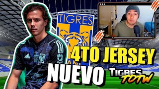 ¡ES HERMOSO El Nuevo Jersey de Tigres  4to Uniforme 🐯🔥 [upl. by Solohcin]