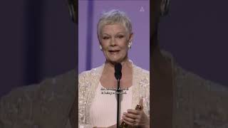 Oscar Winner Judi Dench  Best Supporting Actress for Shakespeare in Love  71st Oscars 1999 [upl. by Arber934]