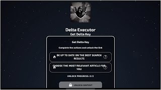 How To Get Delta Key New Update  Delta Executor Android Mobile Key From Loot Link By LootLabs [upl. by Elleinnod44]