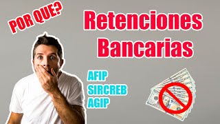 👇 Por que me retienen dinero en el banco 😭  SIRCREB  ARBA  AGIP 🔓 [upl. by Candide]