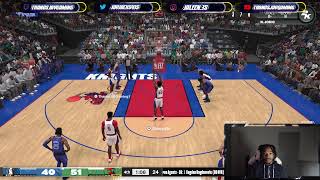 NBA 2K24  QUICKMATCH  WAGERS‼️  PLAYSTATION 5  come show love [upl. by Anaiq142]