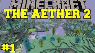 Minecraft Aether 2 Lets Play  Episode 1  A Mythical Land [upl. by Pollak]