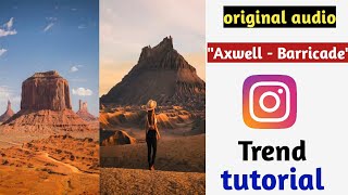 A year of adventures in 15 seconds reel tutorial Axwell Barricade viral Beat editing tutorial [upl. by Anirat]