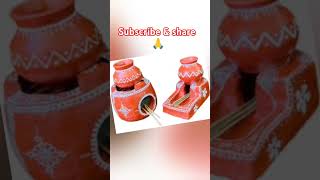 Desi Chulha design ideas  kitchen decoration ideas Clay craft Rakshit bisht [upl. by Aggri]