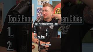 Top 5 Most Populated Cities In Europe Can You Guess Them shorts top5 london europe [upl. by Ibbor251]