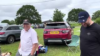 Look who you meet walking around Ardingly Antiques Fair live as it happens [upl. by Raf]