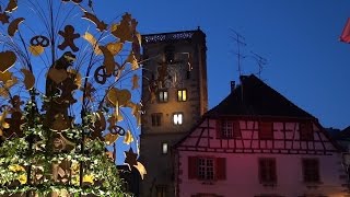 Alsace  Marché de noël médiéval de Ribeauvillé 2016 [upl. by Katha]