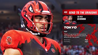 MADDEN 24 Franchise Mode  RELOCATION To TOKYO JAPAN Gameplay Walkthrough [upl. by Norra]