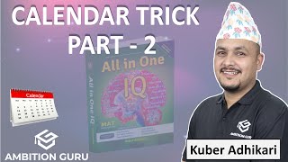 Calendar Part 2  Calendar Problem Tricks  Kuber Adhikari  ambitionguruloksewatayari [upl. by Eylsel840]