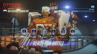 Overwatch 1 Bastion No Commentary Overwatch Gameplay 1080p 60 PC [upl. by Aiclid]