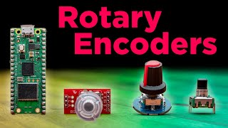 How To Use A Rotary Encoder With Raspberry Pi Pico [upl. by Nyluqcaj]