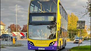 SN59 AWFGoCoach Hire Of Swanley 59Reg ADL Enviro400 TridentEx Abellio London [upl. by Nagy736]