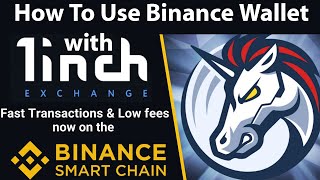 How To Use 1inch Exchange with Binance Smart Chain Wallet  1inch Exchange [upl. by Adnofal]