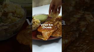 Vrat Ka Dosa Recipe food navratri navratrifood sabudana cooking dosa dosarecipe festival [upl. by Mcclenaghan]