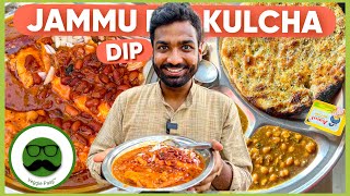 Jammu Special Ghee Dip Rajma Kulcha  Indian Street Food  Veggie Paaji [upl. by Yeruoc272]