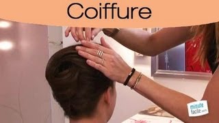 Comment faire un chignon banane [upl. by Levenson]