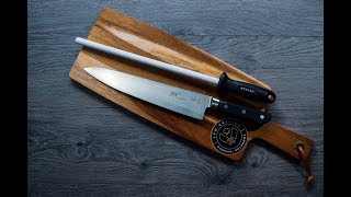 Easiest Way to Hone your Knives using three types of honing rods [upl. by Acinorrev]