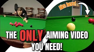 How To Aim amp Learn Potting Angles  Snooker Tips [upl. by Ahkihs]