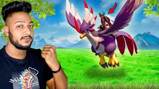 Riding On Techno Gamerz flying pokemon Nitewing  Palworld Gamplay Video Hindi EPISODE 6 [upl. by Harrat]