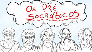 Pré Socraticos  Tales de Mileto Anaximandro Heraclito Pitagoras Parmenides [upl. by Anuhsal]