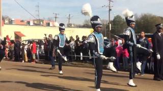 Jackson State quotDRUM MAJORSquot at the 2017 MLK Parade THEE Best of the BEST [upl. by Anallij216]