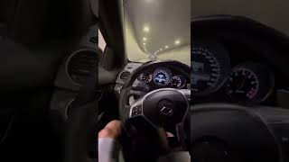 MERCEDES BENZ C63 AMG BLACK SERIES TUNEL DOWNSHIFTING [upl. by Ttehc]