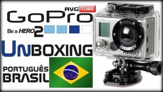 GoPro HERO2 Unboxing PtBr [upl. by Alix896]