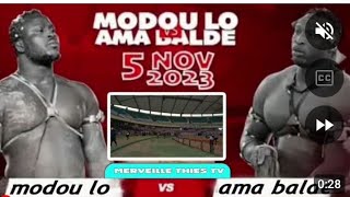 combat Modou lo vs Ama balde [upl. by Bonni976]