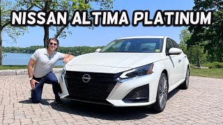 2023 Nissan Altima Platinum Review and Test Drive Is the Altima the BEST car to BUY [upl. by Olmsted76]