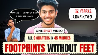 Footprints Without Feet Class 10 English Summary l Class 10 English One Shot Video Summary [upl. by Ecnarepmet]