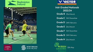 Victor Grade A amp D Irish Nationals  Court 1 [upl. by Carper]