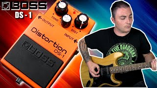 JE TEST LA LEGENDAIRE PÉDALE BOSS DS1 BOSS DS1 DISTORTION PEDAL [upl. by Eddra]