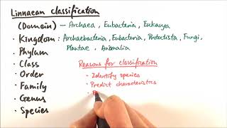 AS Biology  Classification and binomial nomenclature OCR A Chapter 1012 [upl. by Primalia]