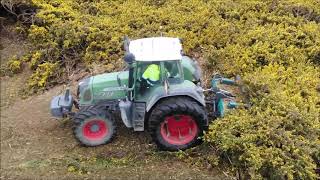 Picursa Mulcher Clearing Gorse [upl. by Enilarac]