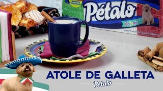 Cómo hacer atole de galleta [upl. by Atirabrab]