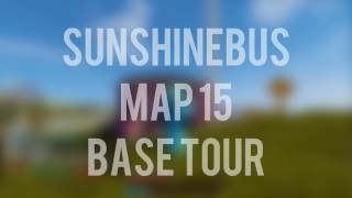 MineHQ  SunshineBus Map 15 Base Tour [upl. by Aubin]