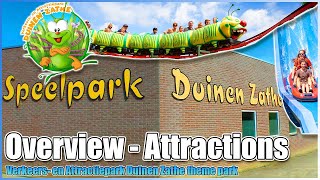 😀Overview of Theme Park🎡Duinen Zathe Appelscha🎢Speelpark Pretpark Verkeers en Attractiepark [upl. by Jenkel]