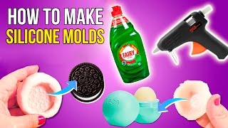 DIY SILICONE MOLDS  How to make a SILICONE MOLDS 💞 [upl. by Raseda]